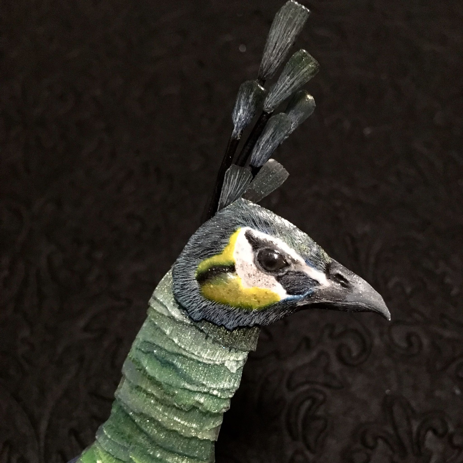 作品紹介 -東景孔雀図